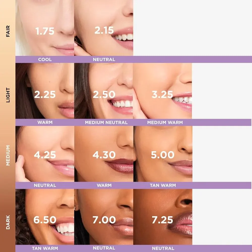 HALEYS Re-set Full Coverage Matte Foundation – Shade 2.5
